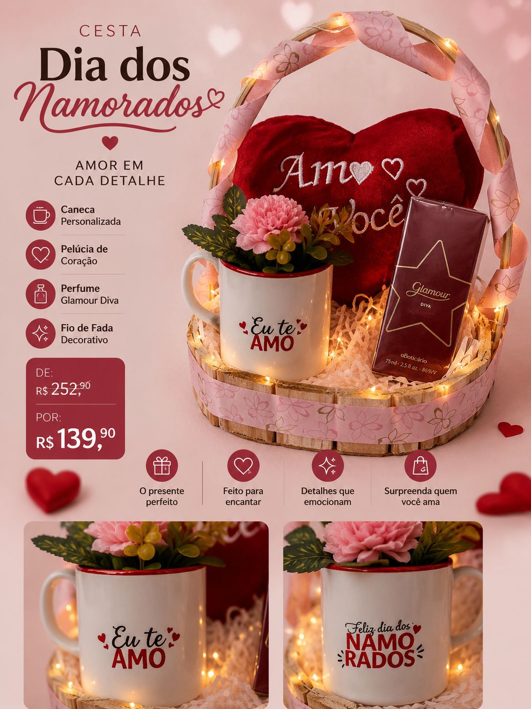 Cesta Glamour Diva