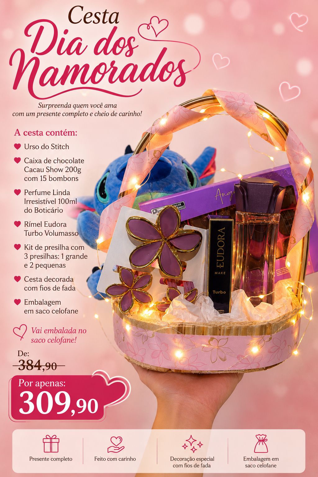Cesta Linda Irresistível